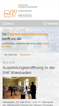 Mobile Screenshot of djv-hessen.de